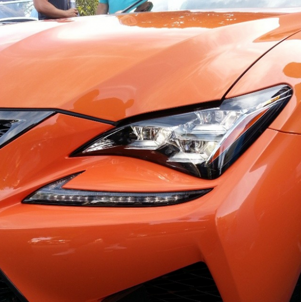 Bright Orange Lexus | Sema 2015, Weird cars, Super sport cars