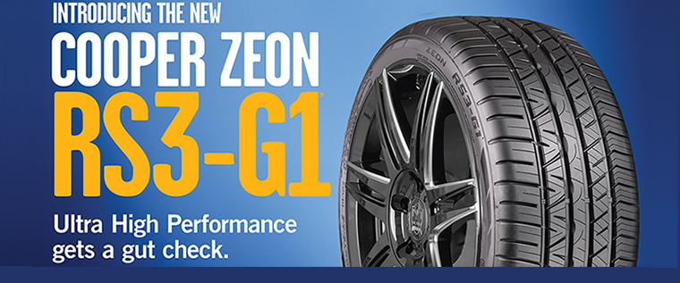 scionlife.com scion cooper tire cooper zeon RS3-G1 tire review