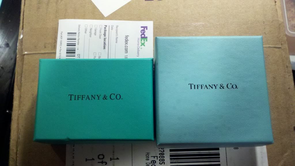 tiffany and co packaging real vs fake 