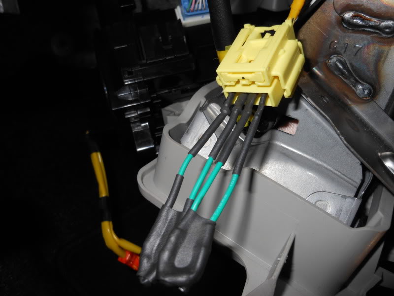 Fused 3 ohm resistors X 1 steering wheel hub seat airbags-removal Mazda light 