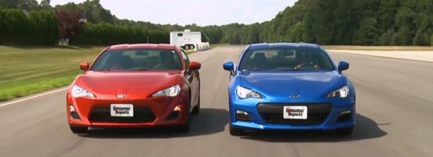Sibling Rivalry: Consumer Reports Pits Scion’s FR-S Against Subaru’s BRZ