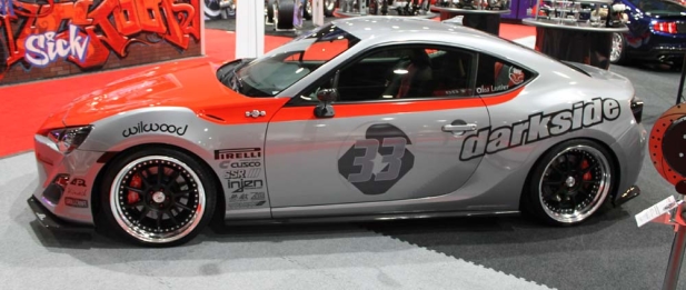 The Ridiculously Huge Scion FR-S SEMA 2012 Photo Gallery