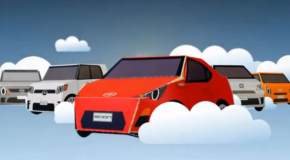 Scion's Papercraft Cars are the Most Adorable Thing Ever
