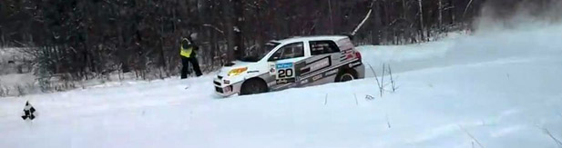 Sparco Scion xD Wins Class in Sno*Drift Rally