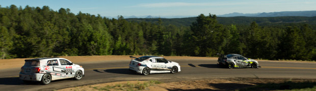 Image: Scion Racing Rally xD, GReddy Racing Scion tC, and Evasive Motorsports Scion FR-S