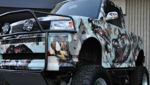 Someone, Somewhere Built a Scion xB Monster Truck