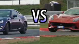 Scion FR-S vs. Ferrari F12 Berlinetta?