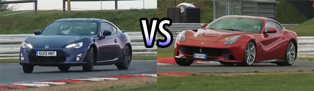 Scion FR-S vs. Ferrari F12 Berlinetta?