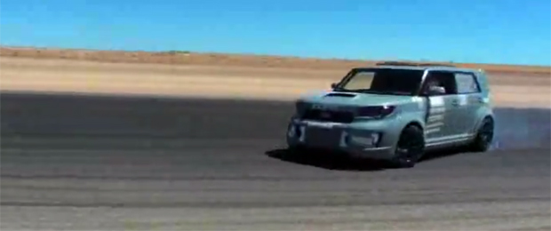 Can the Scion xB Drift? With a 2JZ, Yes it Can.