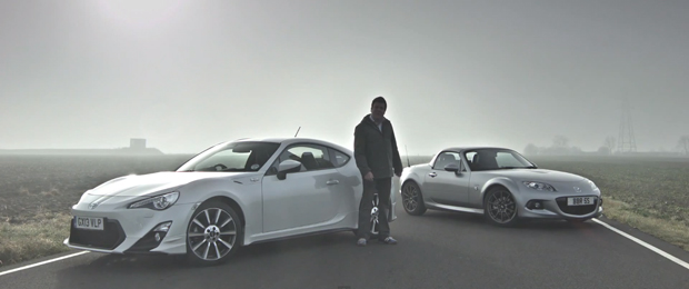 Toyota GT86 TRD Fights BBR Mazda MX-5 Turbo at the Track