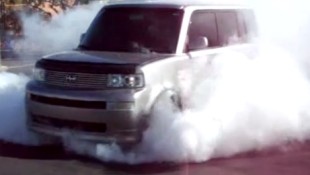 Watch this xB Rip a Big Fat FWD Burnout