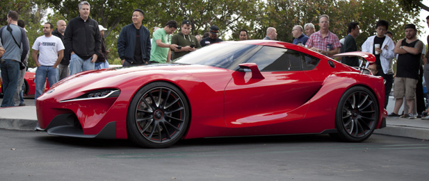 Toyota FT-1 Makes it all Better at Cars and Coffee Irvine