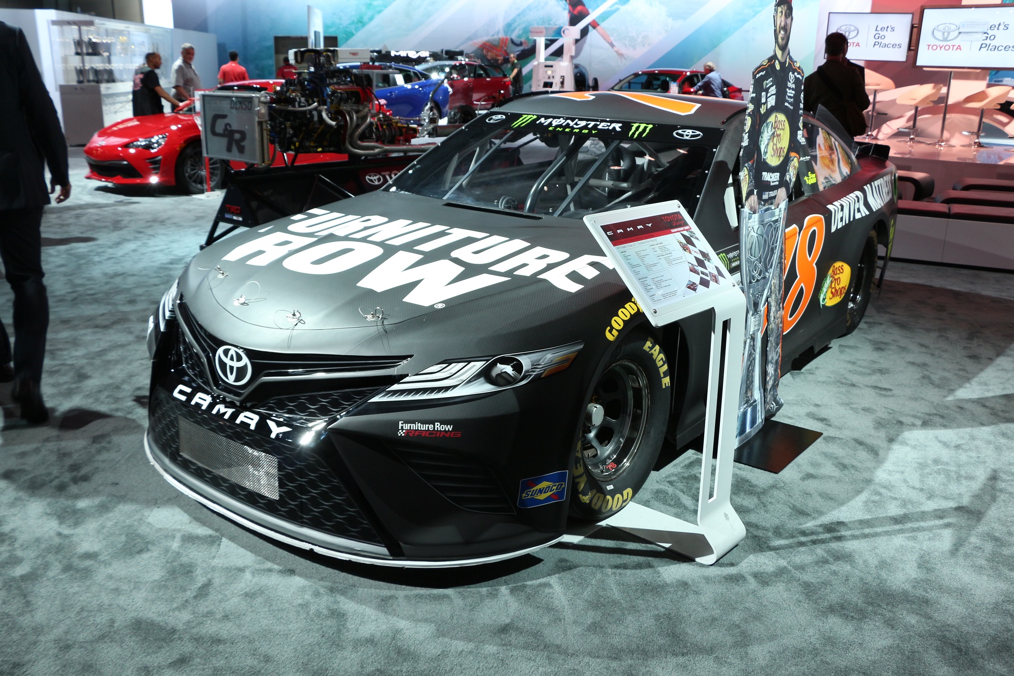 scionlife.com 2017 2018 Toyota TRD NASCAR Monster Cup Car Martin Truex Jr