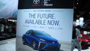 Scionlife.com Toyota Mirai Hydrogen Fuel Cell Car California LA Los Angeles Auto Show 2017 2018