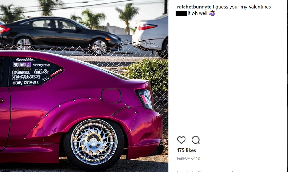 Scionlife.com Instagram Account of the Week #2 ratchetbunnytc