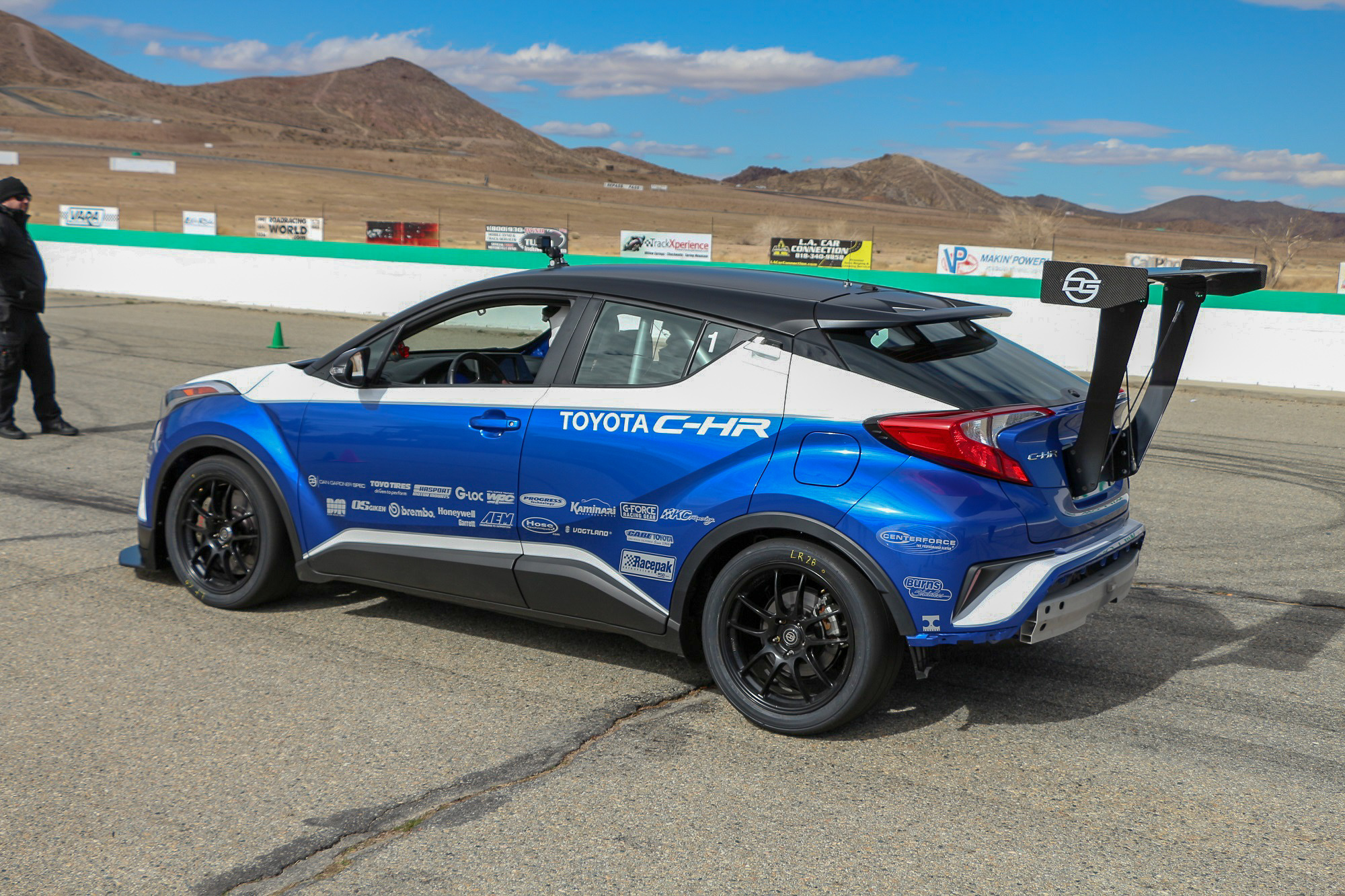 scionlife.com Toyota C-HR R-Tuned Willow Springs Track Test