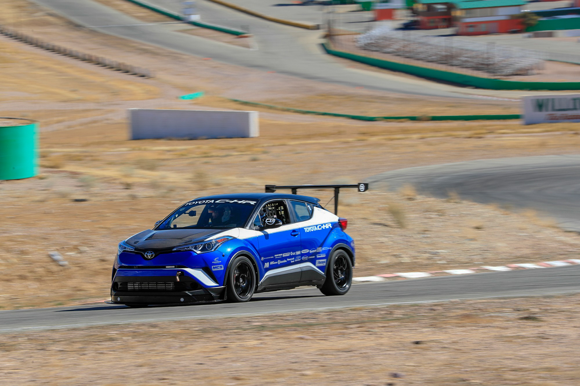 scionlife.com Toyota C-HR R-Tuned Willow Springs Track Test