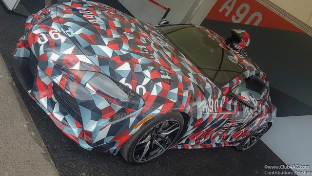 ScionLife.com A90 Toyota Supra 2019 Goodwood Festival of Speed Moto Miwa Club4AG