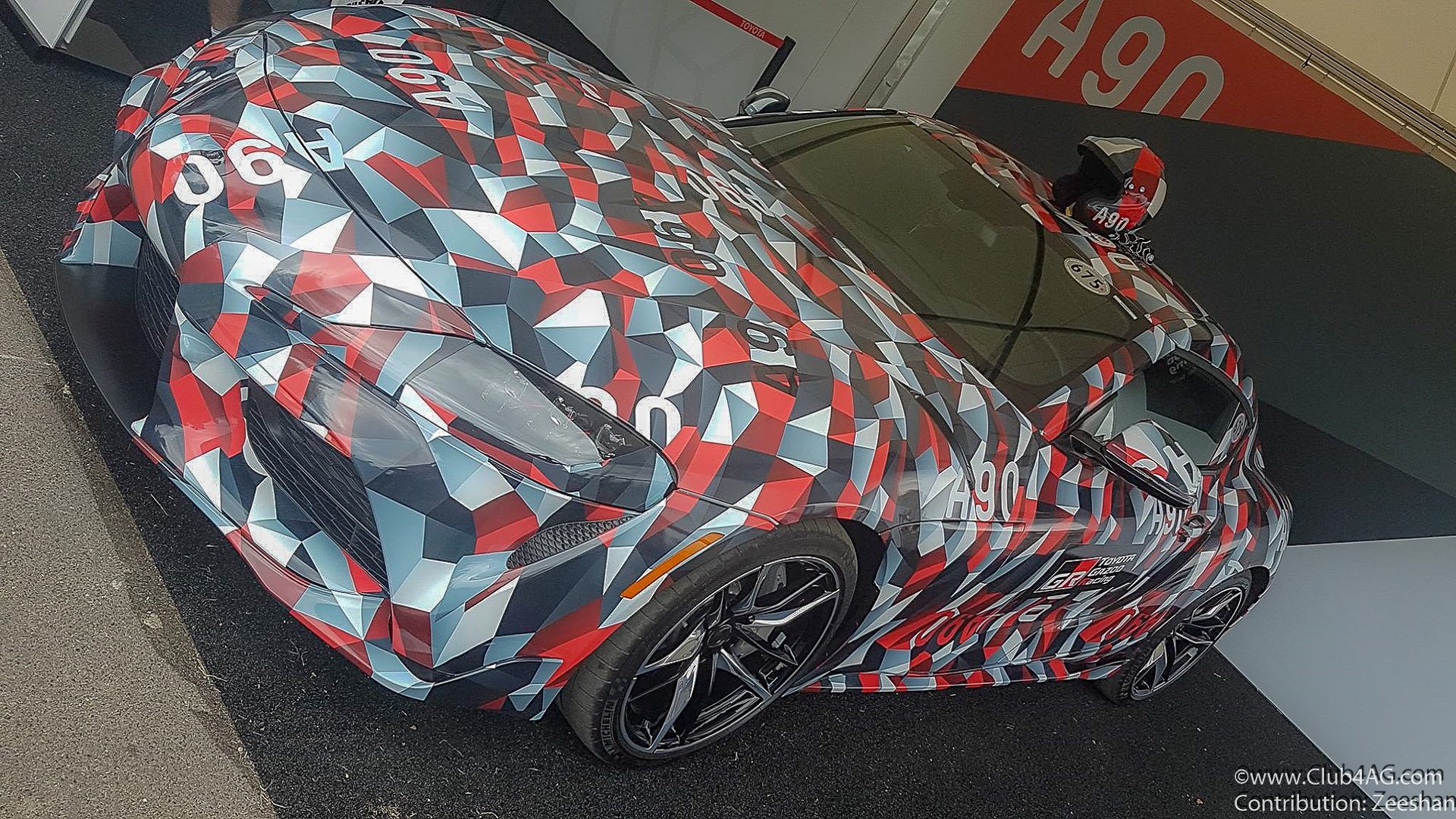 ScionLife.com A90 Toyota Supra 2019 Goodwood Festival of Speed Moto Miwa Club4AG