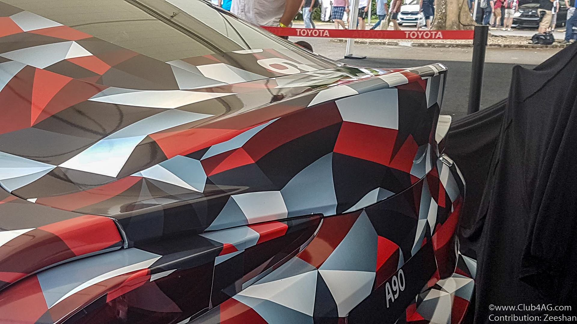 ScionLife.com A90 Toyota Supra 2019 Goodwood Festival of Speed Moto Miwa Club4AG