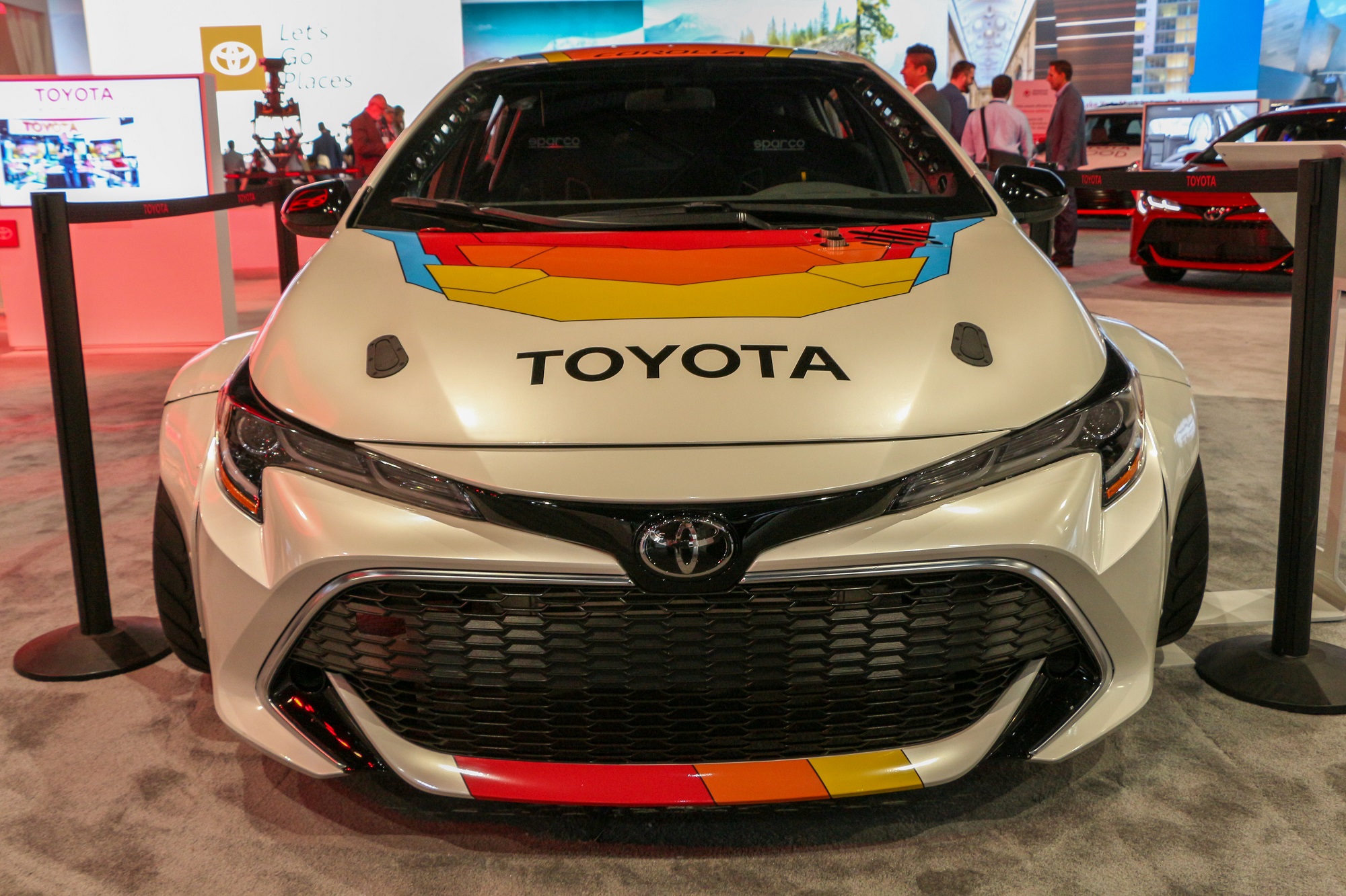 2019 Toyota Corolla Hatchback Fredric Aasbo Formula Drift Demo Car Los Angeles Auto Show