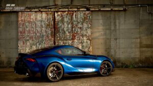 Toyota Supra GR in Playstation Gran Turismo Sport