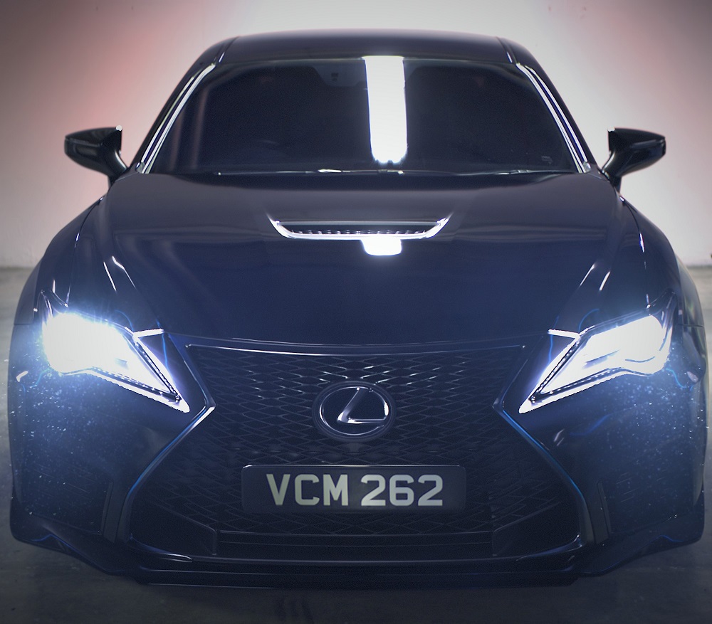 2020 Lexus RC F Men in Black